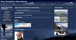 Desktop Screenshot of nhsnowsports.com